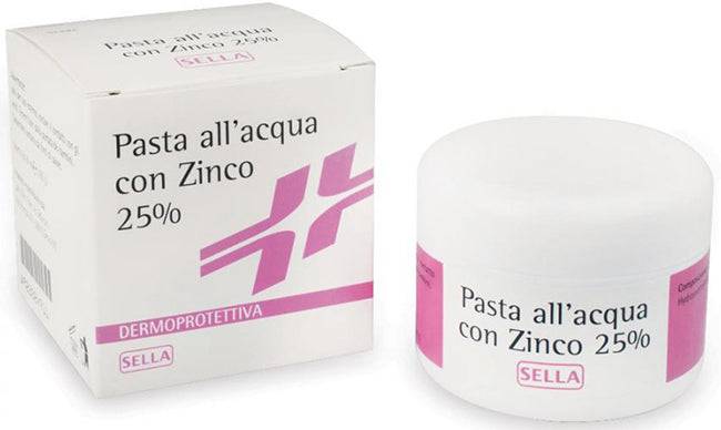 PASTA ACQUA C/Zinco 25% 100ml Sella - Lovesano