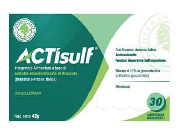 ACTISULF 600MG 30CPR MASTIC - Lovesano
