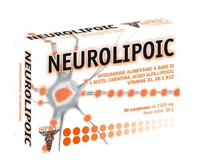 NEUROLIPOIC 30CPR - Lovesano