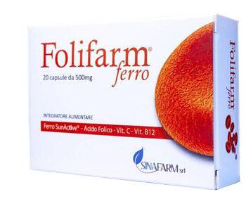 FOLIFARM FERRO 20CPS - Lovesano