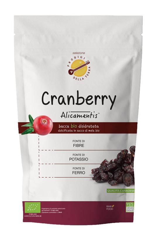 CRANBERRY ALICAMENTIS BIO 220G - Lovesano
