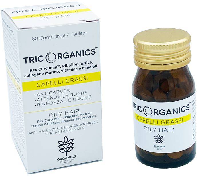 OC TRICORGANICS Capelli Grassi 60Cpr - Lovesano