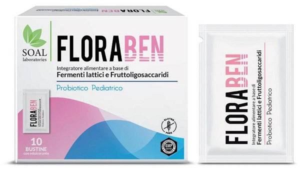 FLORABEN PEDIATRICO 10BUST - Lovesano