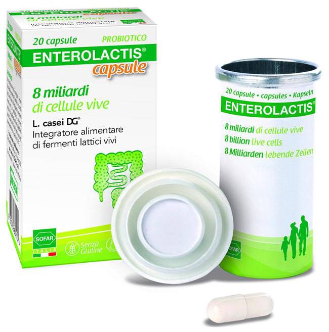 ENTEROLACTIS 20 CPS 300MG - Lovesano