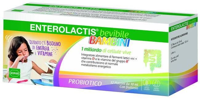 ENTEROLACTIS BEVIBILE BB 12FL - Lovesano