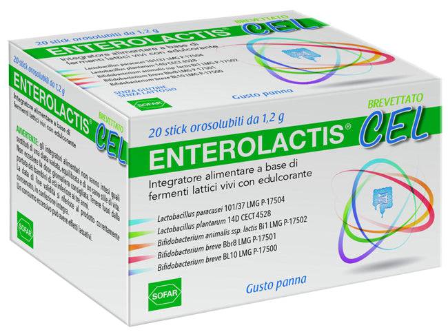 ENTEROLACTIS CEL 20STICK OROS - Lovesano