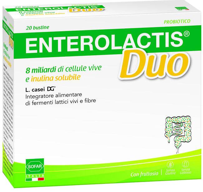 ENTEROLACTIS DUO POLV 20BUST - Lovesano