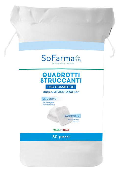 SF+ QUADROTTI STRUCCANTI 50PZ - Lovesano