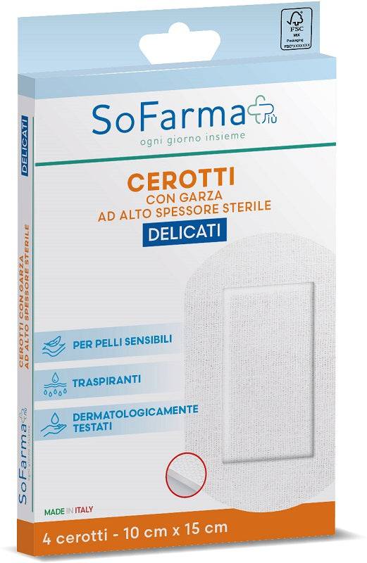 CEROTTO DELICATI 10X15 4PZ SF+ - Lovesano