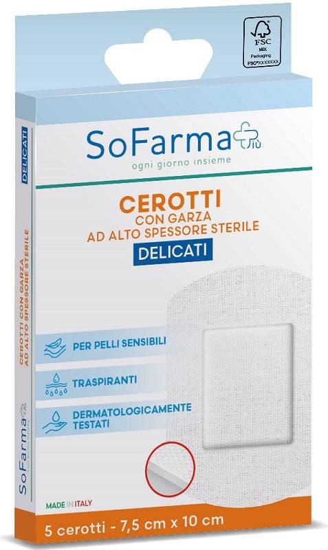 CEROTTO DELICATI 7,5X10 5PZ SF+ - Lovesano