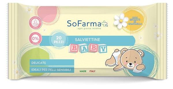 SALVIETTINE CAMOM BABY 20PZ SF+ - Lovesano
