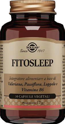FITOSLEEP 30 Cps Veg.SOLGAR - Lovesano