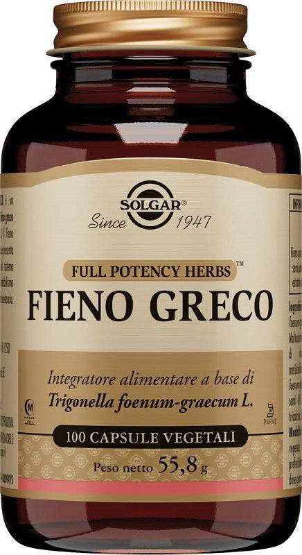 FIENO GRECO 100CPS SOLGAR - Lovesano