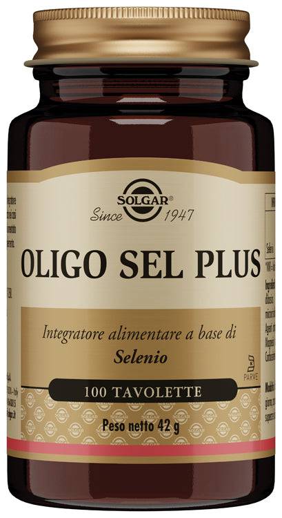 OLIGO SEL PLUS 100TAV SOLGAR - Lovesano