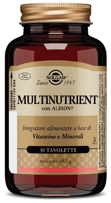 MULTINUTRIENT 30TAV SOLGAR - Lovesano