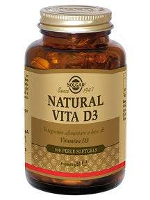 NATURAL VITA D3 100PRL SOLGAR - Lovesano