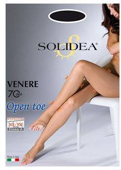 VENERE Collant Open Toe 4 L Camel - Lovesano