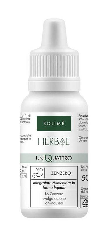 UNIQUATTRO ZENZERO 50ML - Lovesano