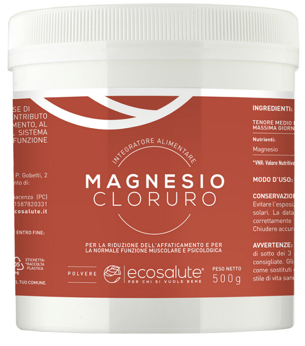 MAGNESIO CLORURO POLV 500G - Lovesano