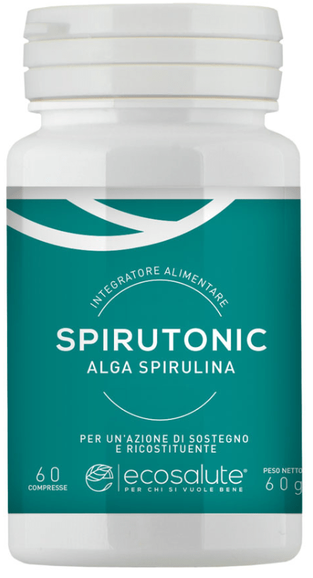 SPIRUTONIC ALGA SPIRULINA60CPR - Lovesano