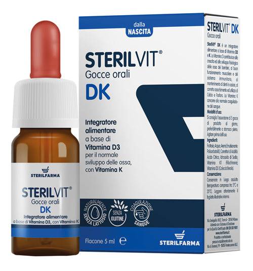 STERILVIT DK GOCCE 5ML - Lovesano