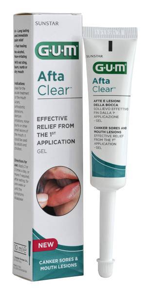 GUM AFTACLEAR GEL 10ML - Lovesano