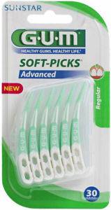 GUM SOFT-PICKS ADVANCED 30PZ - Lovesano