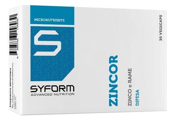 ZINCOR INTEGRATORE 30VCPS - Lovesano