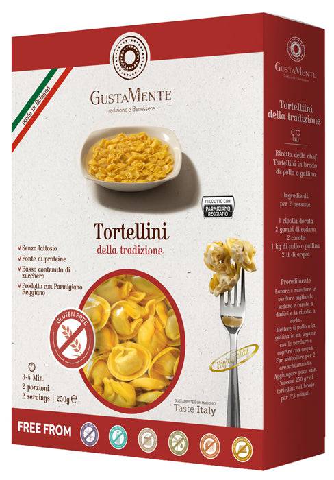 GUSTAMENTE Pasta Tortellini Pro. 250g - Lovesano