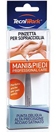 TECNIWORK Pinzetta Sopracciglia Punta Obliqua - Lovesano
