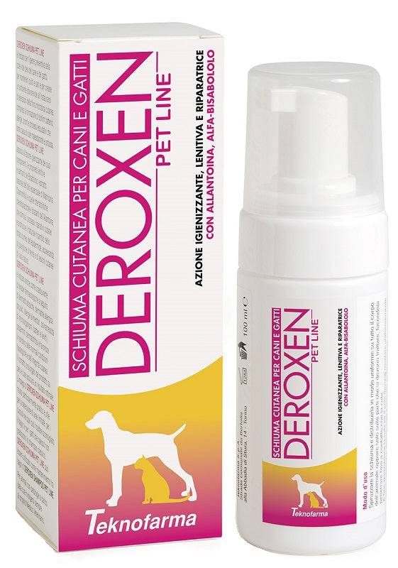 DEROXEN PET LINE SCHIUMA 100ML - Lovesano