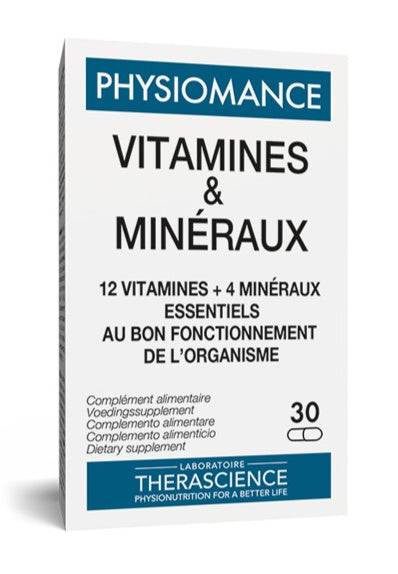 PHYSIOMANCE VIT&MIN 30CPS - Lovesano