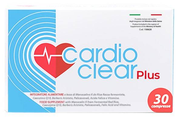 CARDIOCLEAR PLUS 30CPR - Lovesano