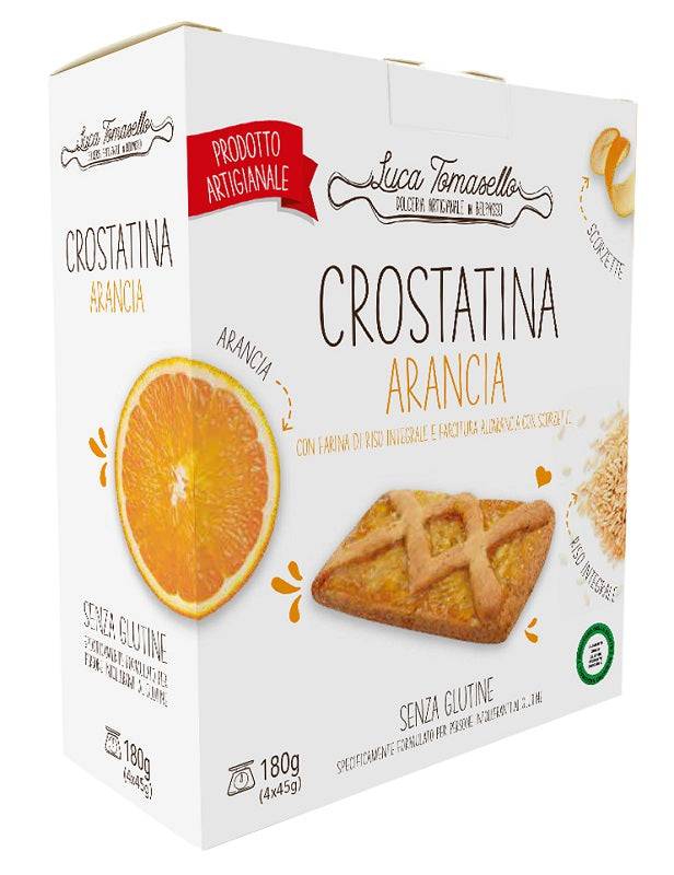 LUCA TOMASELLO Crostatina Arancia 180g - Lovesano