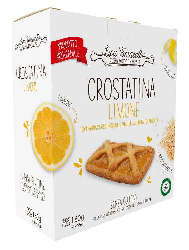 LUCA TOMASELLO Crostatina Limone 180g - Lovesano