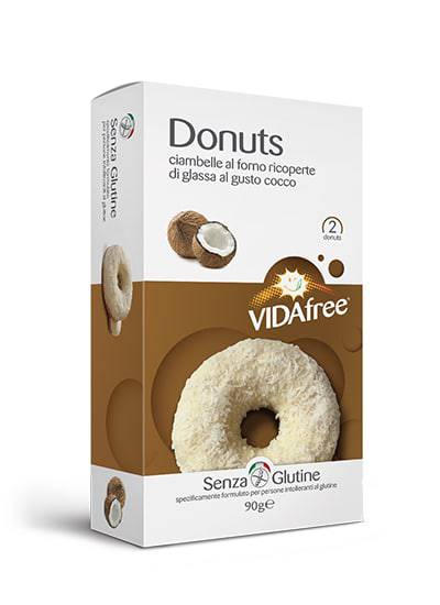 DONUTS Cocco Glassa Ciocc.90g - Lovesano
