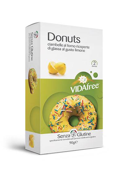 VIDAFREE Donuts Limone 2x45g - Lovesano