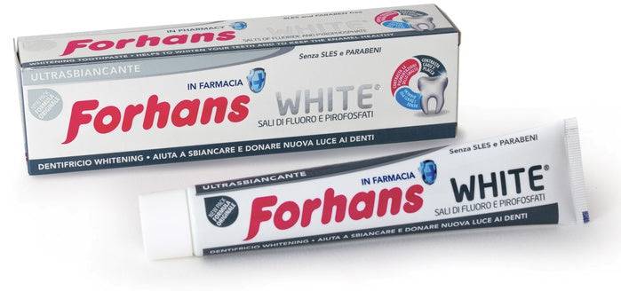 FORHANS SP WHITE DENTIF 75ML - Lovesano