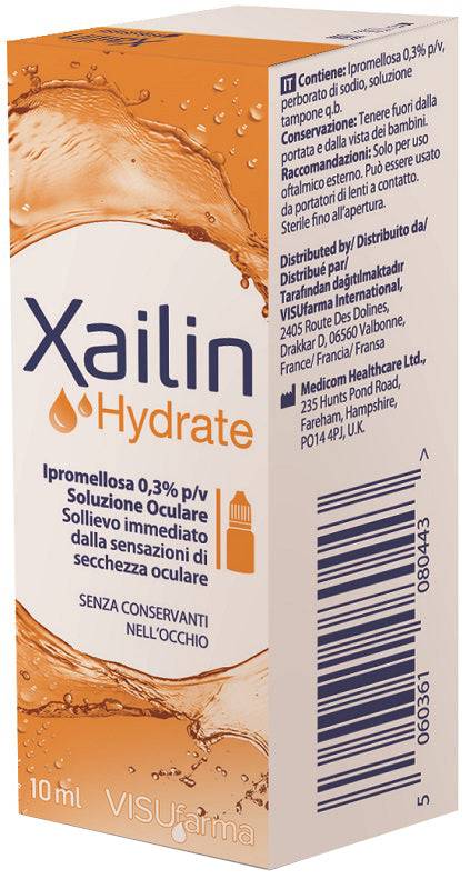 XAILIN Hydrate Gtt Oculari 10ml - Lovesano