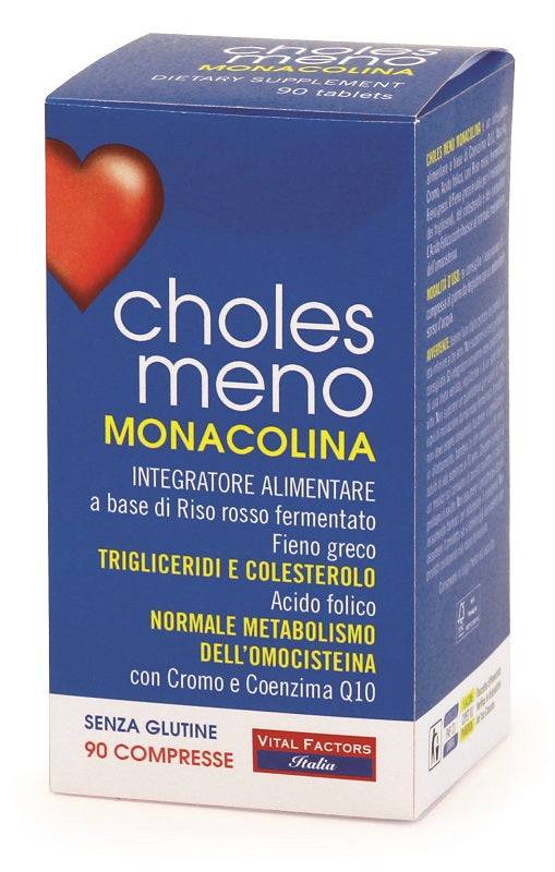 CHOLES MENO MONACOLINA 90CPR - Lovesano