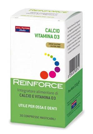 REINFORCE CA VIT D 30CPR - Lovesano