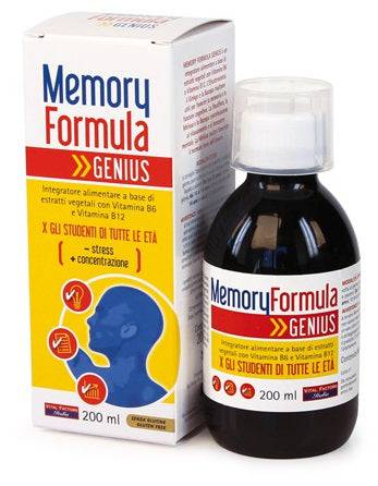 MEMORY FORMULA GENIUS 200ML - Lovesano
