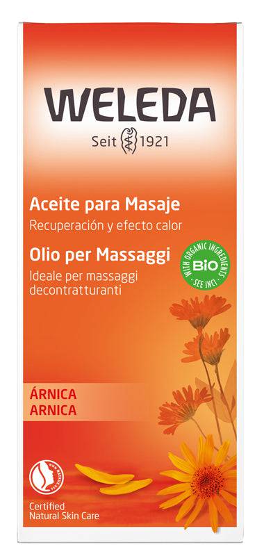 OLIO MASSAGGI ARNICA 200ML WE - Lovesano