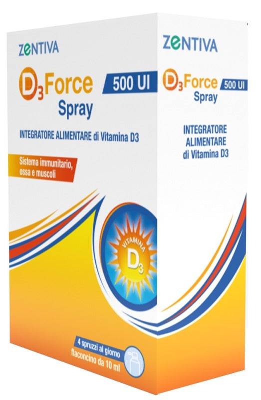 D3 FORCE 500UI SPRAY 10ML - Lovesano