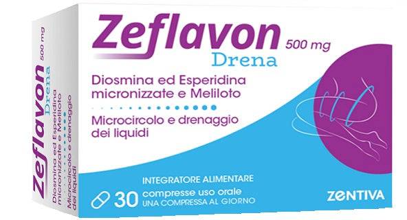 ZEFLAVON DRENA 30CPR - Lovesano