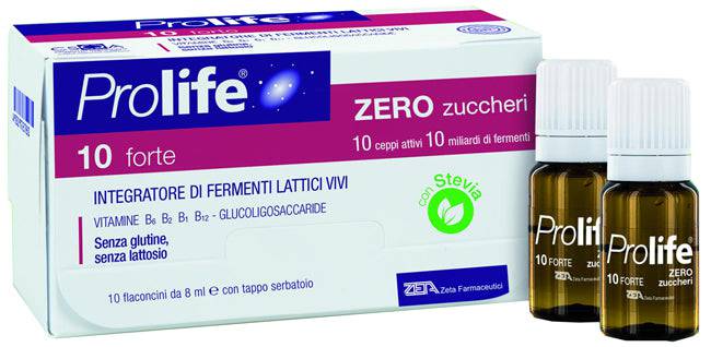 PROLIFE 10 MLD ZERO ZUCCH 10FL - Lovesano