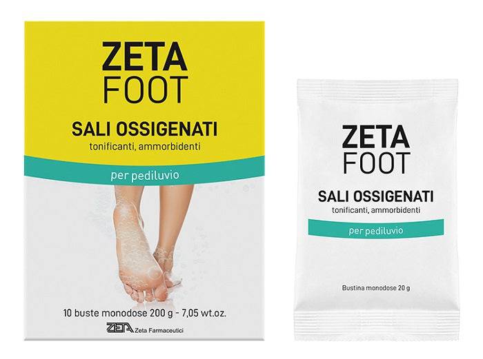 ZFOOT SALI OSSIGENATI 10X20G - Lovesano