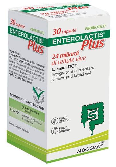 Enterolactis Plus 30 Capsule - Lovesano 