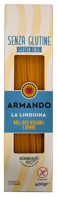 Armando La Linguina Mais Riso Integrale E Quinoa 400 G - Lovesano 