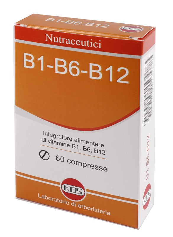 VITAMINE B1 B6 B12 60CPR KOS - Lovesano 